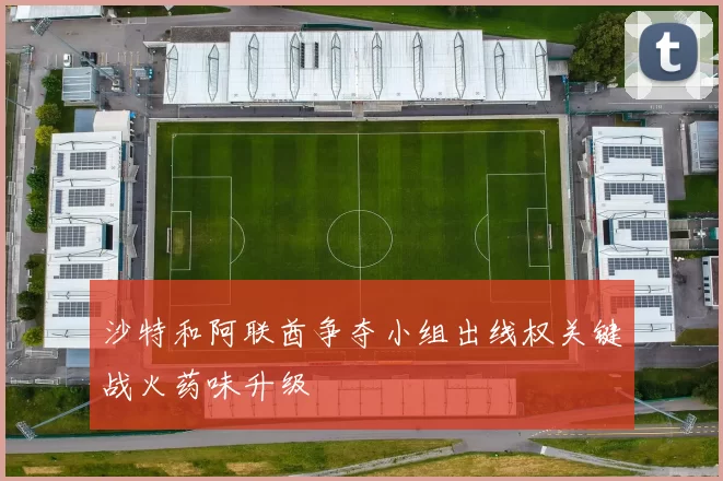 沙特和阿联酋争夺小组出线权关键战火药味升级