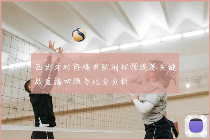 西班牙对阵瑞典欧洲杯预选赛关键战直播回顾与比分分析